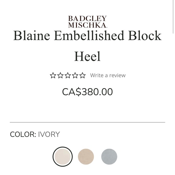 Badgley Mischka Blaine Ivory Satin Beaded Mesh Dress Sandals - Picture 5 of 13